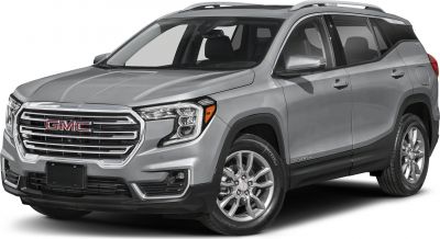 Bold grille and sleek SUV body design