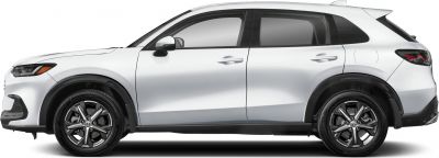 Compact SUV side view with alloy wheels and black wheel arch cladding