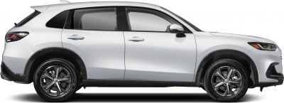 Side profile with alloy wheels and sleek body lines