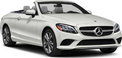 Convertible with LED headlights and multi-spoke alloy wheels