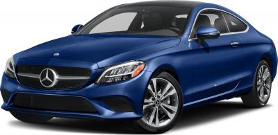 Front and side view with LED headlights and alloy wheels