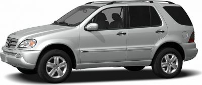 2002 Mercedes-Benz M-class (W163, facelift 2001) 3/4 front-left view