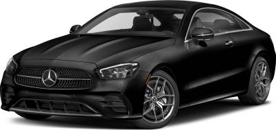 Front and side view showing sleek headlights and detailed grille
