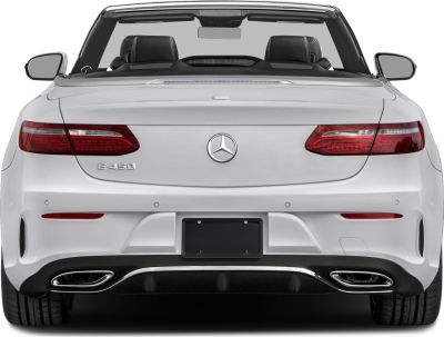 Rear view with taillights and dual exhausts