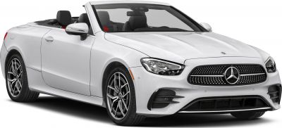 Luxury convertible with LED headlights and distinctive alloy wheels