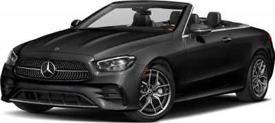 Luxury convertible front grille and sporty alloy wheels in open roof design