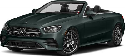 Convertible with distinctive front grille and modern alloy wheels
