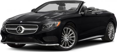 Convertible front with detailed grille and alloy wheels