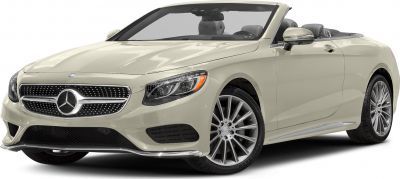 Luxury convertible with LED headlights and multi-spoke alloy wheels