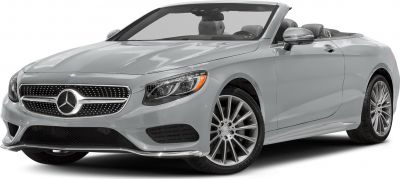Luxury convertible with LED headlights and multi-spoke alloy wheels