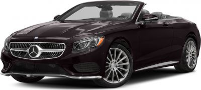 Front profile of convertible with LED headlights and alloy wheels