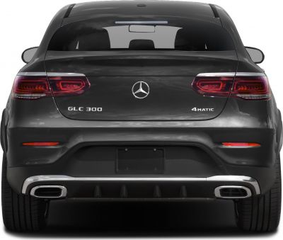 Rear view with distinctive LED taillights and dual chrome exhaust tips