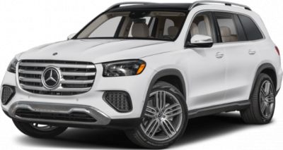 Front three-quarter view of luxury white SUV with alloy wheels and LED headlights