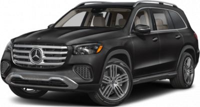 Luxury SUV with prominent front grille and LED headlights