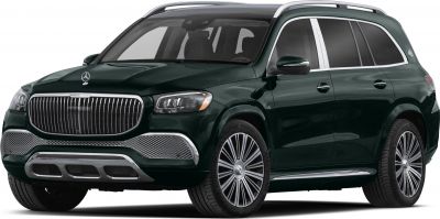 Large chrome grille, multi-spoke alloy wheels, chrome window trim, roof rails