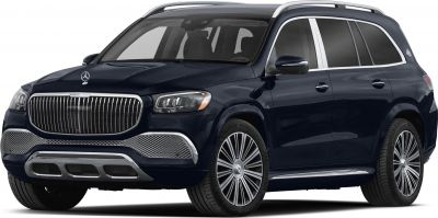 Luxury SUV front grille with vertical bars and multi-spoke alloy wheels