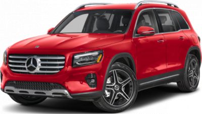 Red compact SUV with distinctive grille and alloy wheels