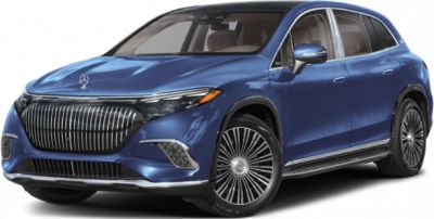 Chrome front grille and multi-spoke alloy wheels on luxury electric SUV