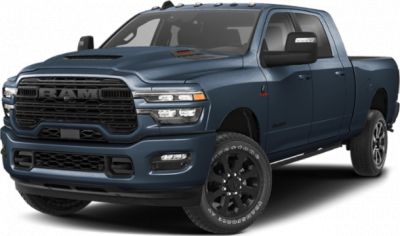 Full-size pickup with Mega Cab and aggressive front grille