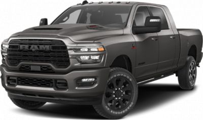 Heavy-duty truck with large grille, LED headlights, and bold front design.