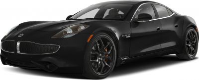 Luxury sports coupe with mesh grille and alloy wheels