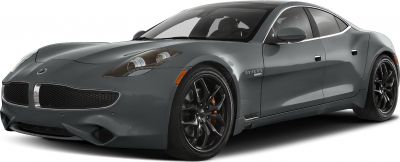 Sleek front-side view of a luxury sports coupe with aerodynamic shape