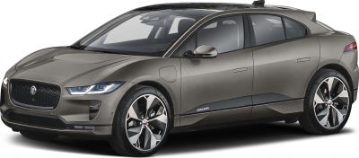 Electric SUV front grille, LED headlights, aerodynamic side profile, alloy wheels