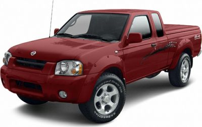 Red extended cab pickup with 4x4 and side graphics