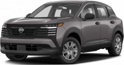 Front grille and side profile of modern compact SUV
