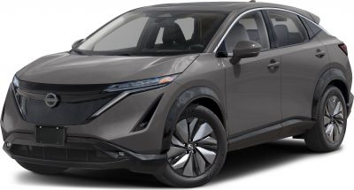 LED headlights and alloy wheels on a sleek electric SUV