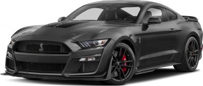 Aggressive front end with aero kit and black wheels with red Brembo brakes
