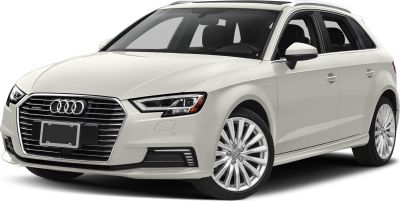 Front view of hatchback with LED headlights, grille, alloy wheels.