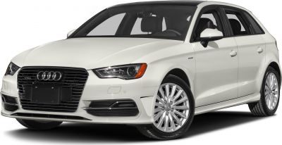 White hatchback with LED headlights and alloy wheels