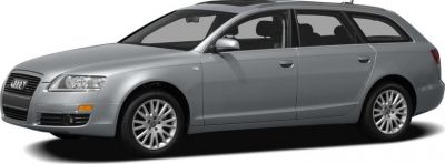 Silver station wagon with roof rails and alloy wheels