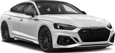 Front view with black honeycomb grille and LED headlights