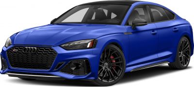 Front view with black honeycomb grille and sporty alloy wheels