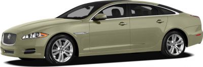 Luxury full-size sedan with long wheelbase and sleek aerodynamic profile