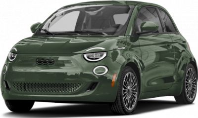 2020 Fiat 500e (332) Cabrio 3/4 front-left view