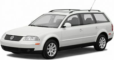 Spacious station wagon with roof rails and classic wagon design