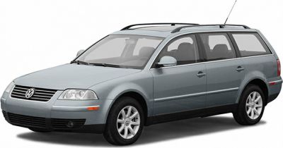 Front-side view of a silver-blue station wagon with roof rails and alloy wheels