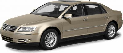 Luxury sedan front side profile with headlights and alloy wheels