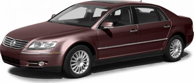 Luxury sedan side view with chrome trim and multi-spoke alloy wheels