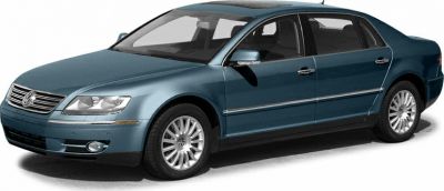 Luxury sedan with alloy wheels and chrome trim in front-side view