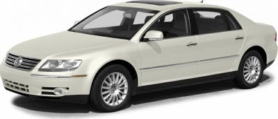 Front-side view of a luxury sedan with alloy wheels.