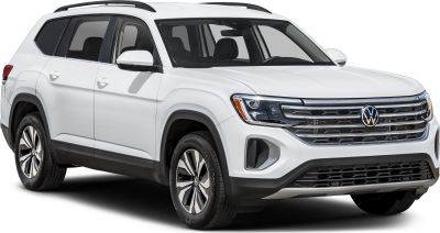 Front grille and LED headlights of modern midsize SUV