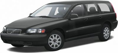 Front-side view of a 2000 station wagon with alloy wheels