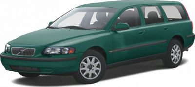 Station wagon with alloy wheels and roof rails
