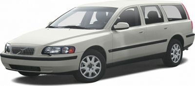 Front-side view of a station wagon with clean body lines and alloy wheels