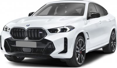 2024 BMW X6 (G06 LCI, facelift 2023) 3/4 front-left view