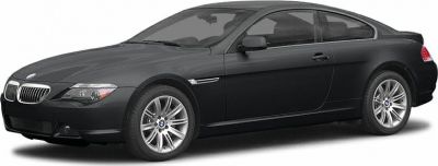 Sporty coupe with aerodynamic body and distinctive BMW front grille